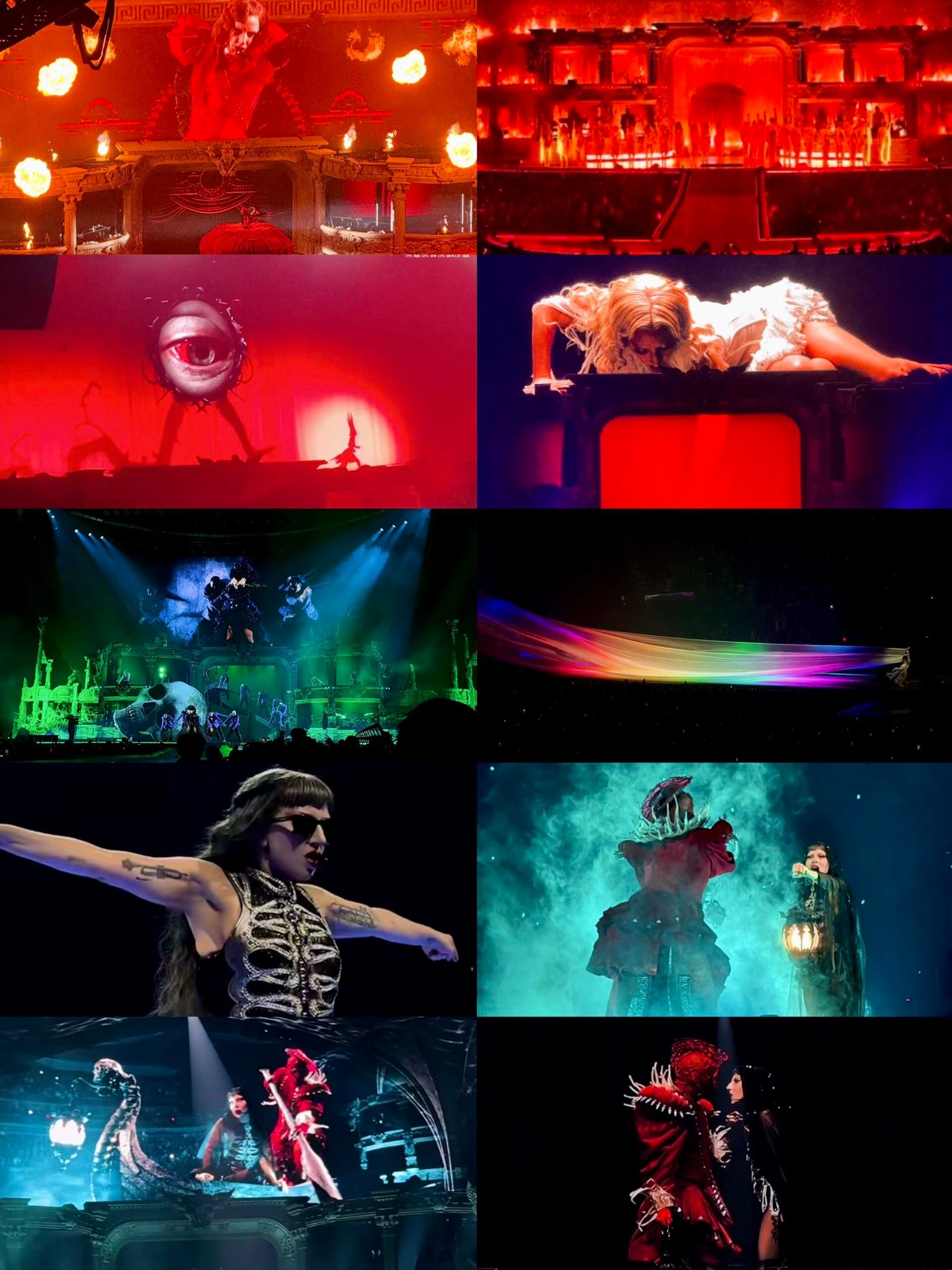 Lady Gaga The Mayhem Ball Tour photos, review and setlist