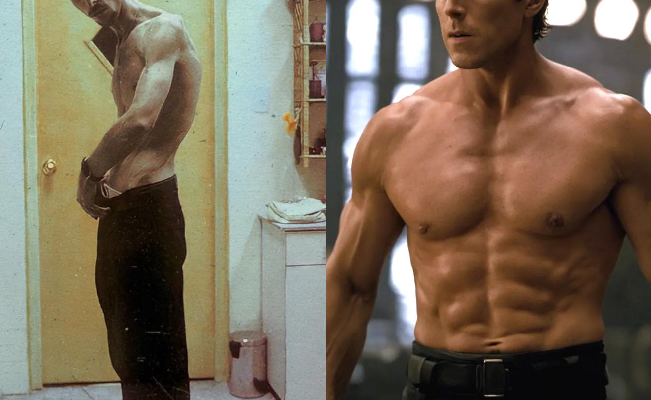 Christian Bale: body transformation, before and after