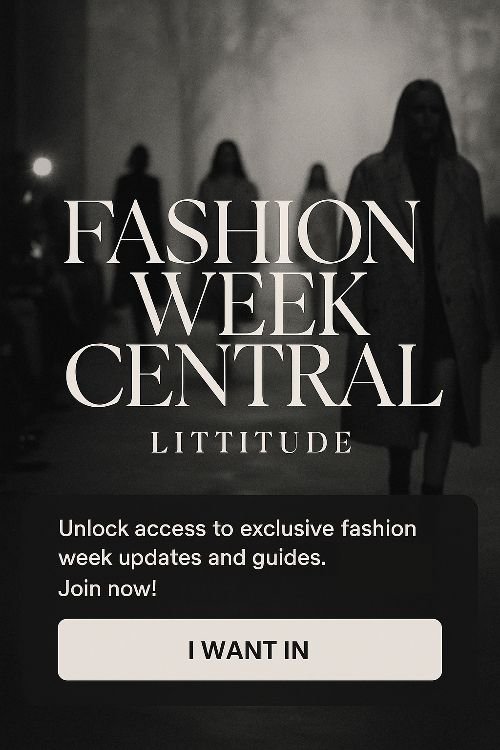 Fashion week online community: join now!